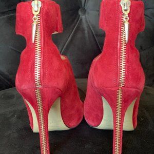 Red High Heels - Size 4 1/2